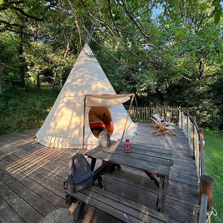 Le Tipi A Marie, Deconnectez- Vous !!! Hotel Cambounes ภายนอก รูปภาพ