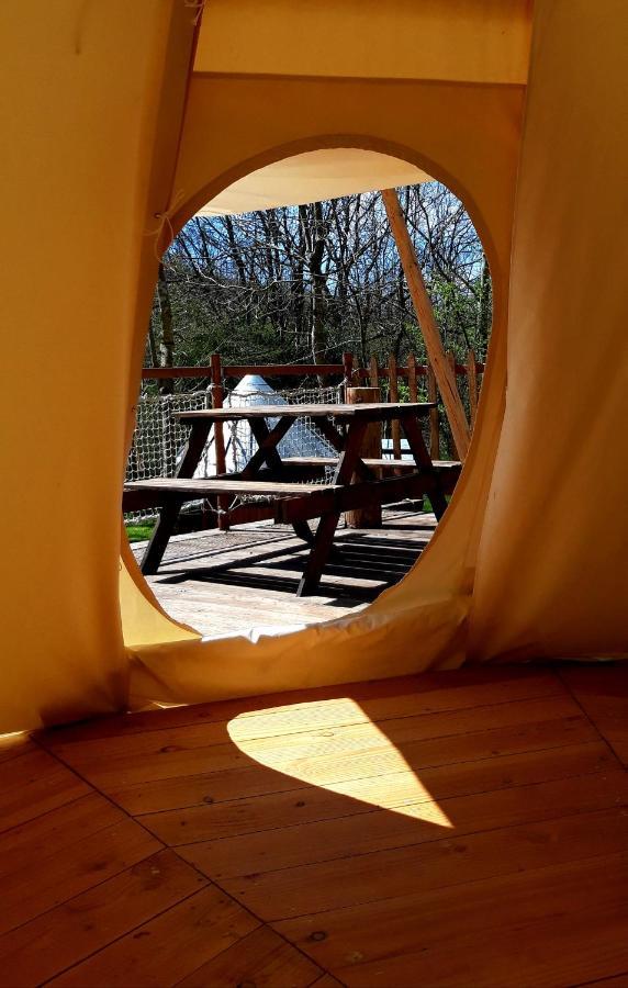 Le Tipi A Marie, Deconnectez- Vous !!! Hotel Cambounes ภายนอก รูปภาพ