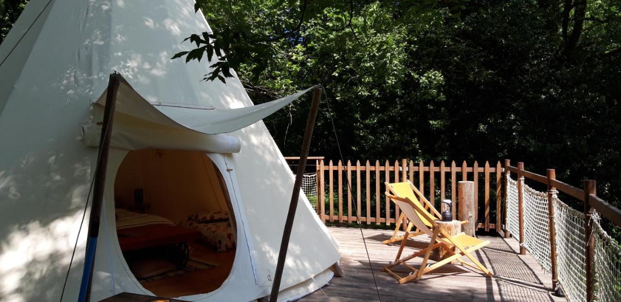 Le Tipi A Marie, Deconnectez- Vous !!! Hotel Cambounes ภายนอก รูปภาพ